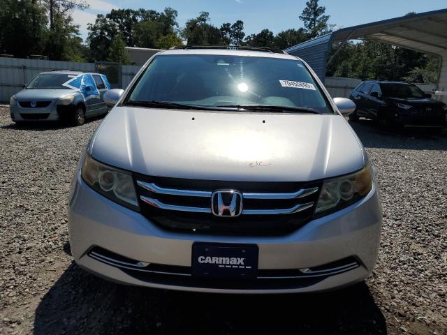 5FNRL5H69EB086003 - 2014 HONDA ODYSSEY EXL SILVER photo 5