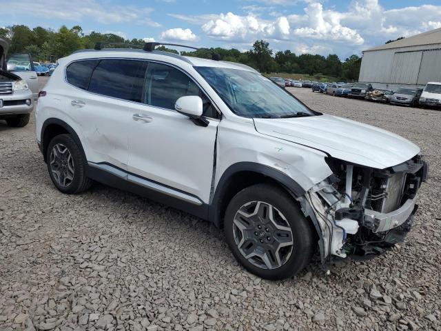 KM8S6DA29NU048073 - 2022 HYUNDAI SANTA FE SEL WHITE photo 4
