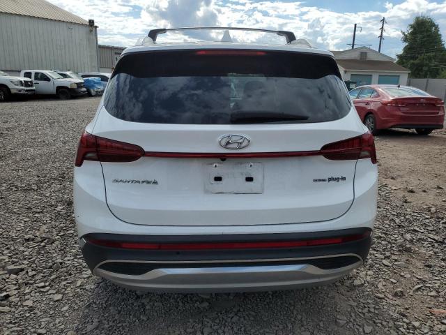 KM8S6DA29NU048073 - 2022 HYUNDAI SANTA FE SEL WHITE photo 6