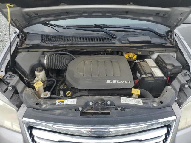 2C4RC1BG2ER342321 - 2014 CHRYSLER TOWN & COU TOURING SILVER photo 12