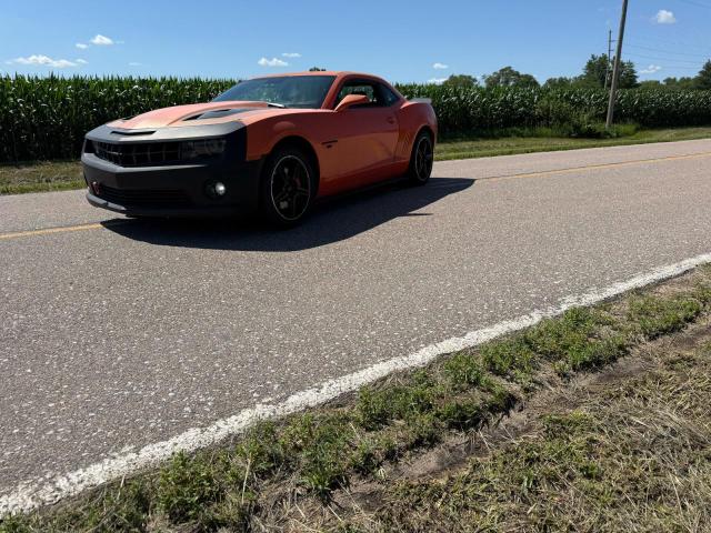 2G1FT1EW0A9147486 - 2010 CHEVROLET CAMARO SS ORANGE photo 2
