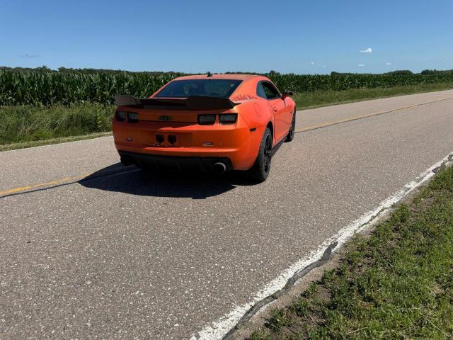 2G1FT1EW0A9147486 - 2010 CHEVROLET CAMARO SS ORANGE photo 4