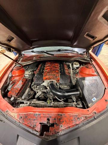 2G1FT1EW0A9147486 - 2010 CHEVROLET CAMARO SS ORANGE photo 7