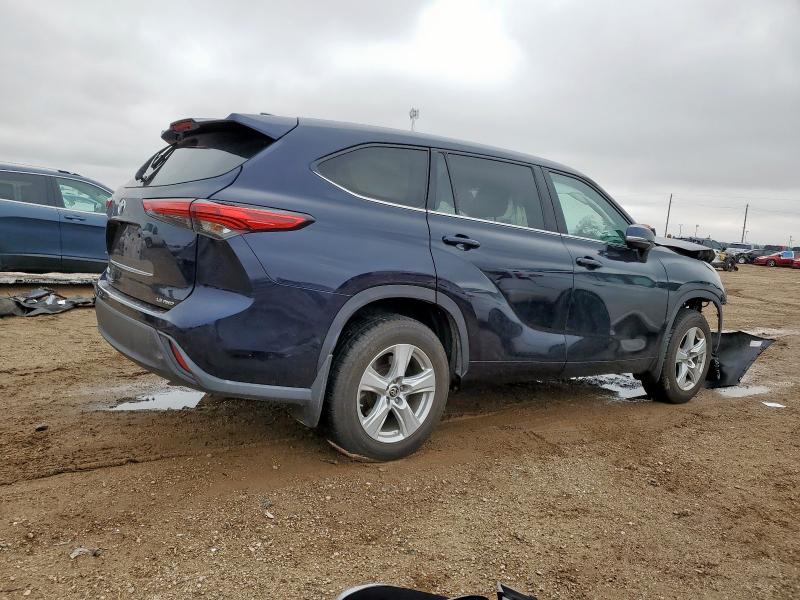 5TDBZRBH8LS042987 - 2020 TOYOTA HIGHLANDER L 蓝色 照片 3