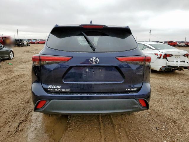 5TDBZRBH8LS042987 - 2020 TOYOTA HIGHLANDER L 蓝色 照片 6