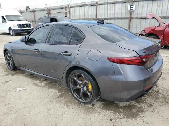 ZARFANBN3K7621536 - 2019 ALFA ROMEO GIULIA TI رمادي صورة 2
