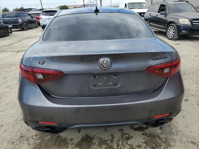 ZARFANBN3K7621536 - 2019 ALFA ROMEO GIULIA TI رمادي صورة 6