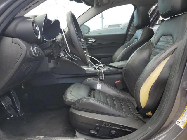 ZARFANBN3K7621536 - 2019 ALFA ROMEO GIULIA TI رمادي صورة 7