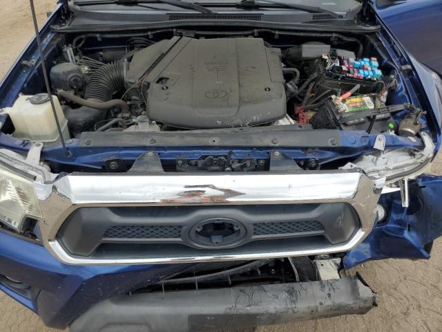 5TFJU4GN1FX085352 - 2015 TOYOTA TACOMA DOUBLE CAB PRERUNNER BLUE photo 11