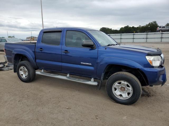5TFJU4GN1FX085352 - 2015 TOYOTA TACOMA DOUBLE CAB PRERUNNER BLUE photo 4