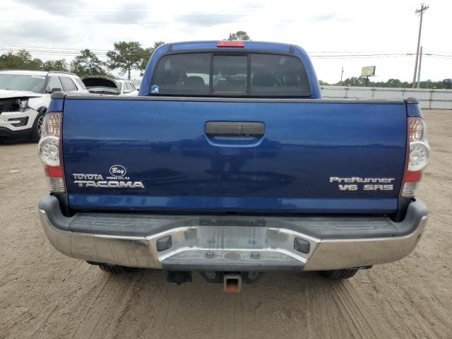 5TFJU4GN1FX085352 - 2015 TOYOTA TACOMA DOUBLE CAB PRERUNNER BLUE photo 6