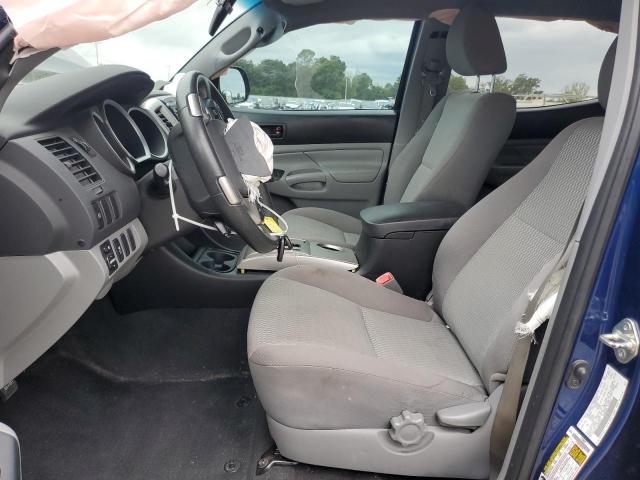 5TFJU4GN1FX085352 - 2015 TOYOTA TACOMA DOUBLE CAB PRERUNNER BLUE photo 7