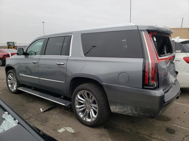 1GYS4JKJ9KR217998 - 2019 CADILLAC ESCALADE ESV PREMIUM LUXURY SILVER photo 2