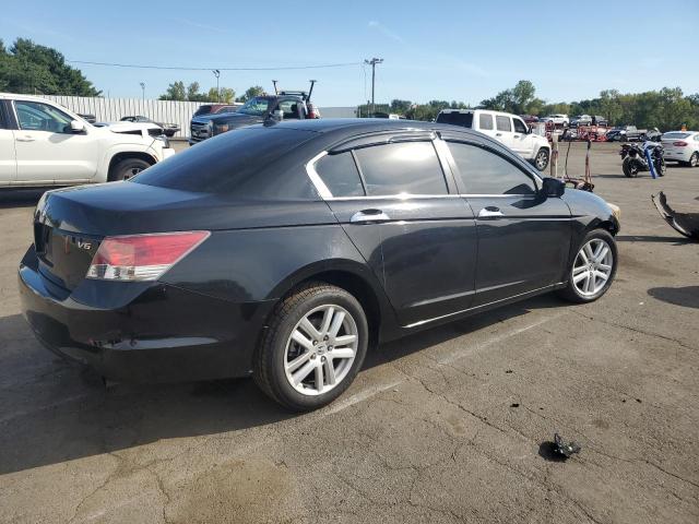 1HGCP36808A063453 - 2008 HONDA ACCORD EXL BLACK photo 3
