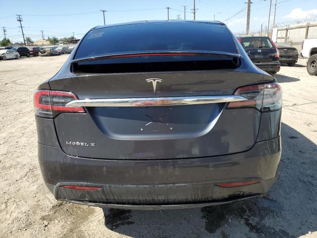5YJXCAE27HF039302 - 2017 TESLA MODEL X ნაცრისფერი ფოტო 6