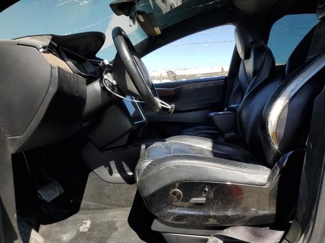 5YJXCAE27HF039302 - 2017 TESLA MODEL X ნაცრისფერი ფოტო 7