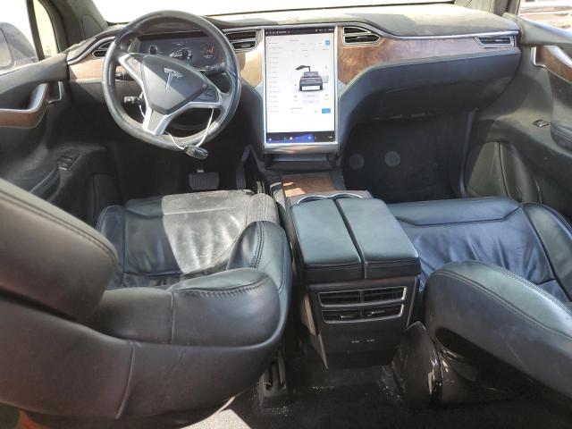 5YJXCAE27HF039302 - 2017 TESLA MODEL X ნაცრისფერი ფოტო 8