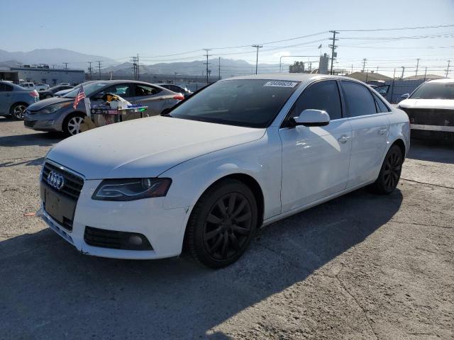 WAUEFAFL8AN018968 - 2010 AUDI A4 PREMIUM PLUS WHITE photo 1