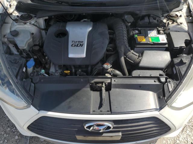 KMHTC6AE4DU123439 - 2013 HYUNDAI VELOSTER TURBO 白色 照片 11