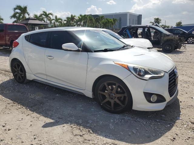 KMHTC6AE4DU123439 - 2013 HYUNDAI VELOSTER TURBO 白色 照片 4