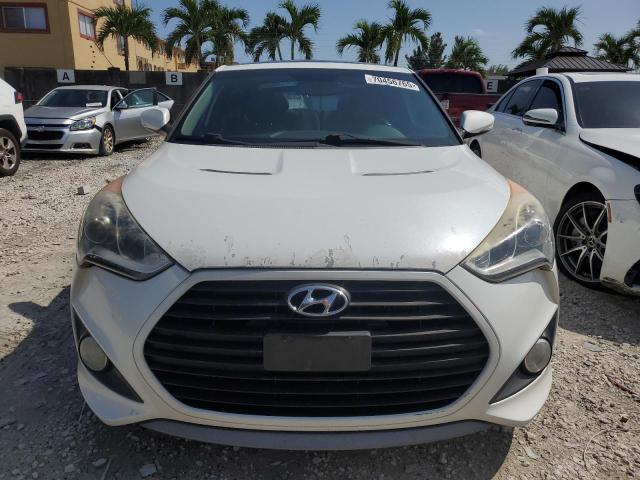 KMHTC6AE4DU123439 - 2013 HYUNDAI VELOSTER TURBO 白色 照片 5