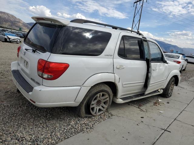 5TDBT48A07S286668 - 2007 TOYOTA SEQUOIA LIMITED WHITE photo 3