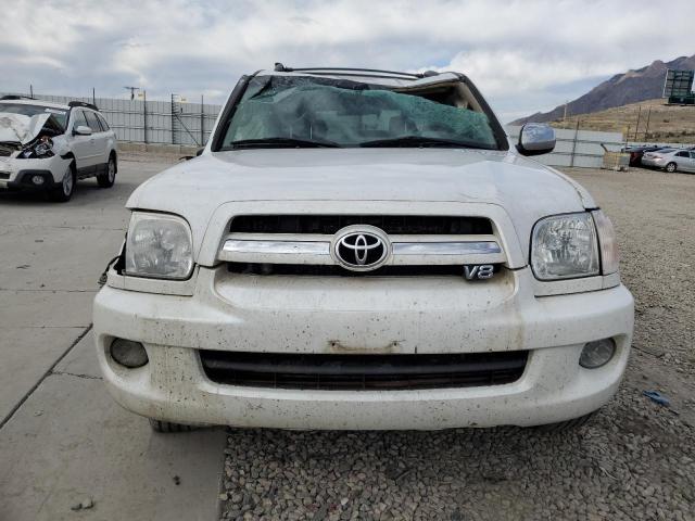 5TDBT48A07S286668 - 2007 TOYOTA SEQUOIA LIMITED WHITE photo 5