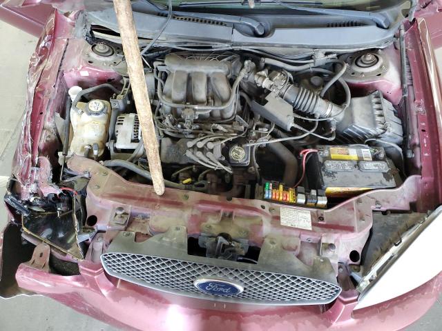 1FAFP53U56A183650 - 2006 FORD TAURUS SE BURGUNDY photo 11