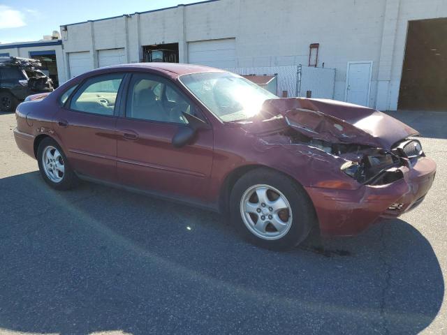 1FAFP53U56A183650 - 2006 FORD TAURUS SE BURGUNDY photo 4