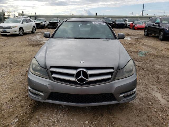 WDDGJ4HB0CF763166 - 2012 MERCEDES-BENZ C 250 SILVER photo 5