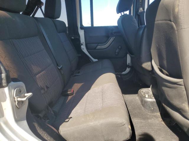 1J4BA3H14BL568378 - 2011 JEEP WRANGLER UNLIMITED SPORT SILVER photo 10