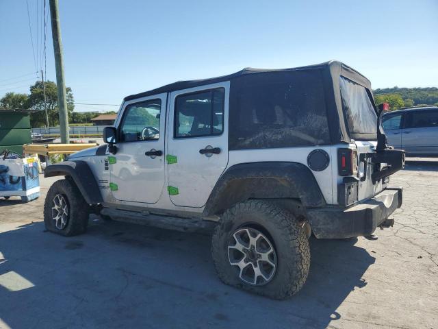 1J4BA3H14BL568378 - 2011 JEEP WRANGLER UNLIMITED SPORT SILVER photo 2
