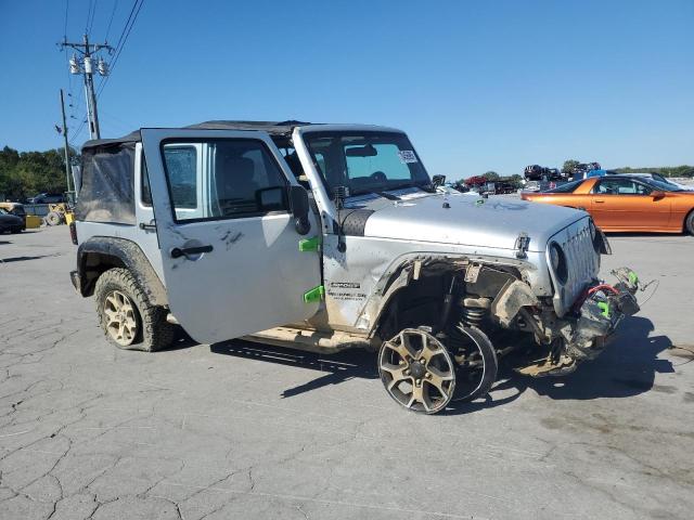 1J4BA3H14BL568378 - 2011 JEEP WRANGLER UNLIMITED SPORT SILVER photo 4
