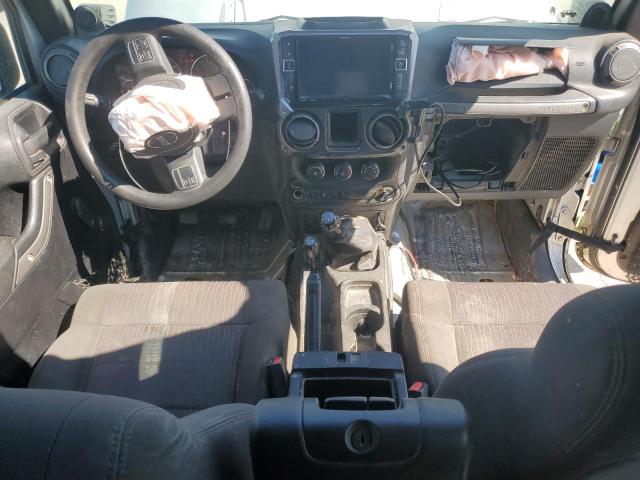 1J4BA3H14BL568378 - 2011 JEEP WRANGLER UNLIMITED SPORT SILVER photo 8