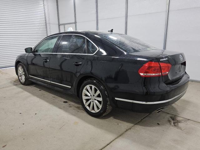1VWCP7A39DC057146 - 2013 VOLKSWAGEN PASSAT SEL BLACK photo 2