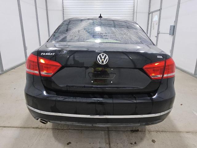 1VWCP7A39DC057146 - 2013 VOLKSWAGEN PASSAT SEL BLACK photo 6