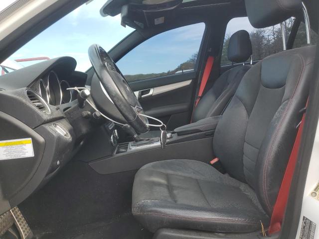 WDDGF8AB4DR248688 - 2013 MERCEDES-BENZ C 300 4MATIC WHITE photo 7