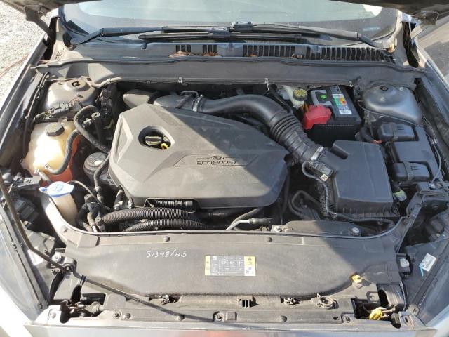 3FA6P0HR2DR356776 - 2013 FORD FUSION SE GRAY photo 11
