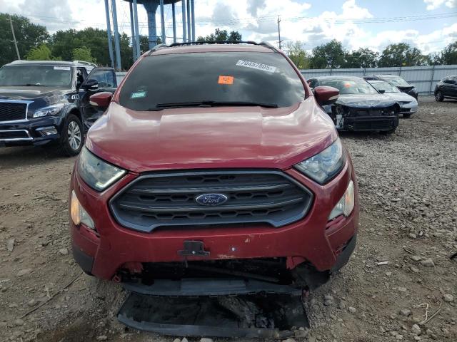 MAJ6P1CL1JC204796 - 2018 FORD ECOSPORT SES Червоний фото 5