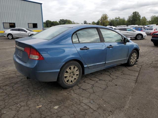 19XFA1F36AE035827 - 2010 HONDA CIVIC VP BLUE photo 3