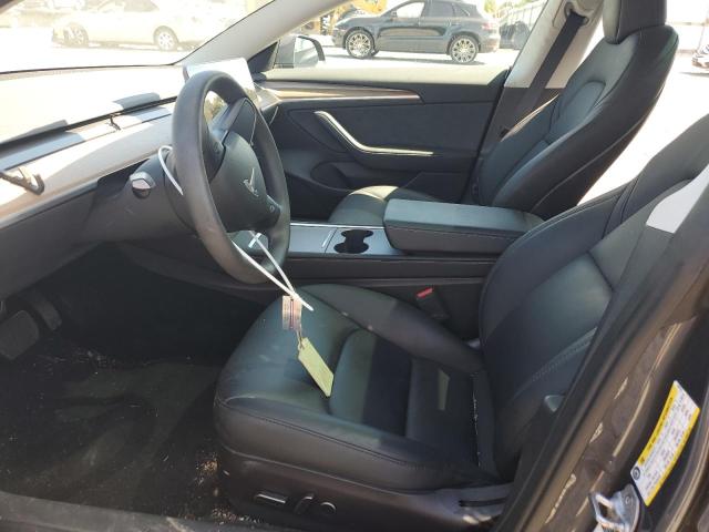 5YJ3E1EAXPF639133 - 2023 TESLA MODEL 3 GRAY photo 7