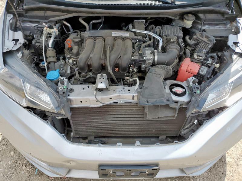 3HGGK5H46KM745897 - 2019 HONDA FIT LX ვერცხლისფერი ფოტო 11
