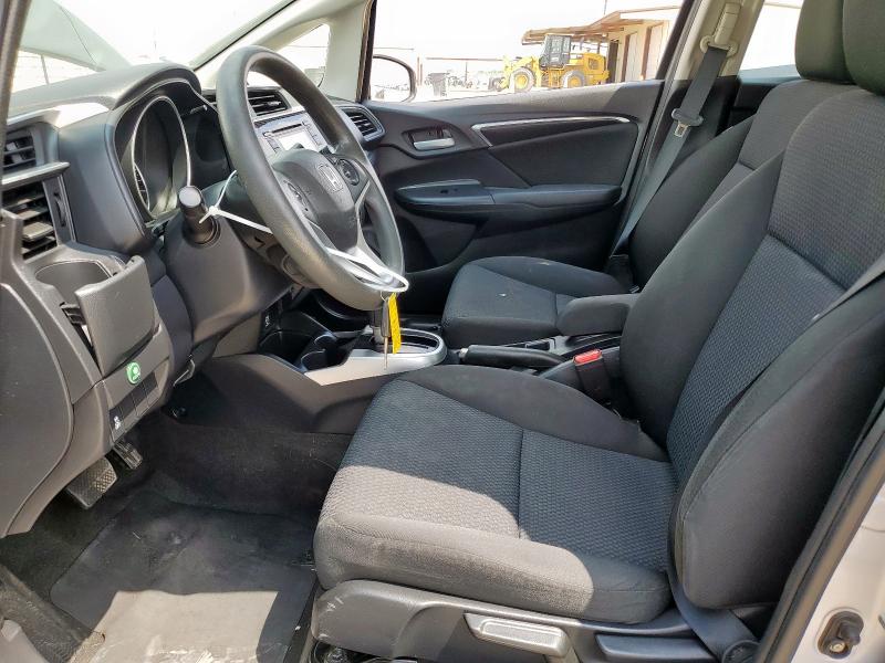 3HGGK5H46KM745897 - 2019 HONDA FIT LX ვერცხლისფერი ფოტო 7