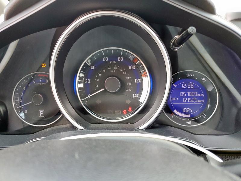 3HGGK5H46KM745897 - 2019 HONDA FIT LX ვერცხლისფერი ფოტო 9