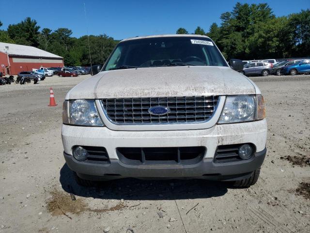 1FMZU73K33UC18721 - 2003 FORD EXPLORER XLT WHITE photo 5