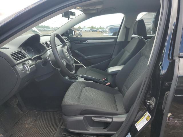 1VWAP7A37DC104942 - 2013 VOLKSWAGEN PASSAT S BLACK photo 7