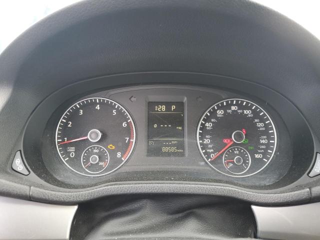 1VWAP7A37DC104942 - 2013 VOLKSWAGEN PASSAT S BLACK photo 9