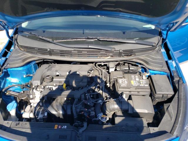 3KPA24AD3PE549619 - 2023 KIA RIO LX BLUE photo 11