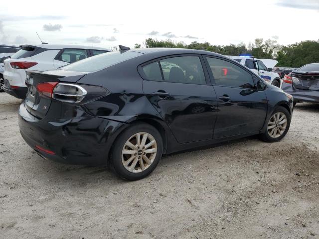 3KPFL4A79HE047762 - 2017 KIA FORTE LX BLACK photo 3