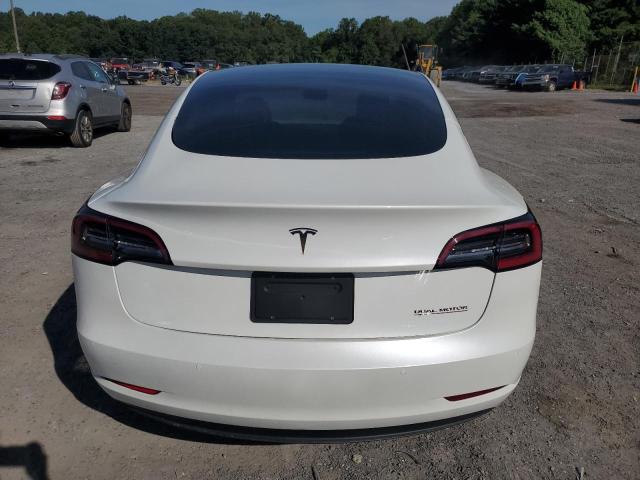 5YJ3E1EC4MF025529 - 2021 TESLA MODEL 3 WHITE photo 6